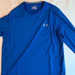 NEW Royal Blue long sleeve Under Armour shirt